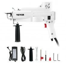 VEVOR Tufting Gun, máquina eléctrica de flocado para tejer alfombras de pelo cortado, kit de inicio para máquinas de alfombras,