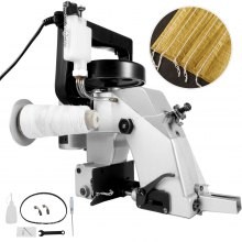 VEVOR Máquina de Coser Bolsas 90 W Máquina Selladora de Bolsas Portátil 8 mm