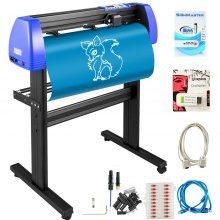 VEVOR Plotter de Corte Cortador de Vinilo Máquina de Corte de Plotter de Vinilo de 870mm Vinilo Cortador Letrero para Cortar Ne
