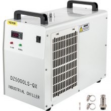 Enfriador industrial VEVOR, enfriador de agua industrial CW-5000 de 110 V, capacidad de enfriamiento de 800 W, agua de enfriami