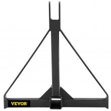 Enganche de remolque universal VEVOR de 3 puntos y 2 pulgadas, enganche receptor de alta resistencia, accesorios de tractor de