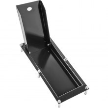 Calzo de rueda empotrado VEVOR, soporte de rueda resistente de 1200 libras, calzo delantero de motocicleta negro para ruedas de