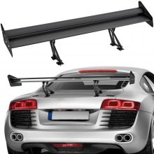 Alerón de coche VEVOR GT Wing, alerón universal de 53,1 pulgadas con doble cubierta, aluminio ligero ajustable, alerón trasero