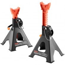 VEVOR Jack Stands, 3 Ton (6,000 lbs) Capacidad Car Jack Stands Double Locking, 10.8-16.3 inch Altura ajustable, para levantar S