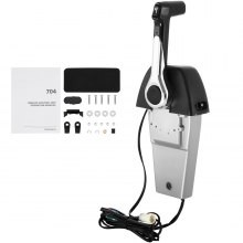 Caja de Control remoto VEVOR Binnacle, Control de acelerador de barco 704-48205-P1-00, caja de Control remoto fuera de borda ap