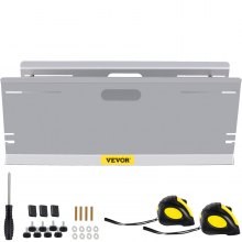 VEVOR Herramienta de alineación de ruedas, 4 placas de punta de sonda, cintas métricas dobles de 16 pies, herramientas de aline