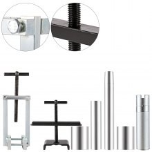 Eje de turbina VEVOR, 6 piezas de herramientas de anillo de sello de estator de bomba, compresor de resorte, kit de extractor d