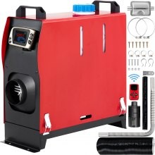 VEVOR 8KW Calentador de aire diesel Silenciador Calentador diesel 12V 8000W Calentador de estacionamiento diesel Control remoto